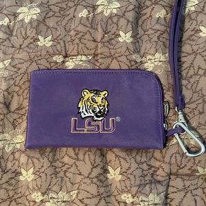 NWOT LSU wristlet